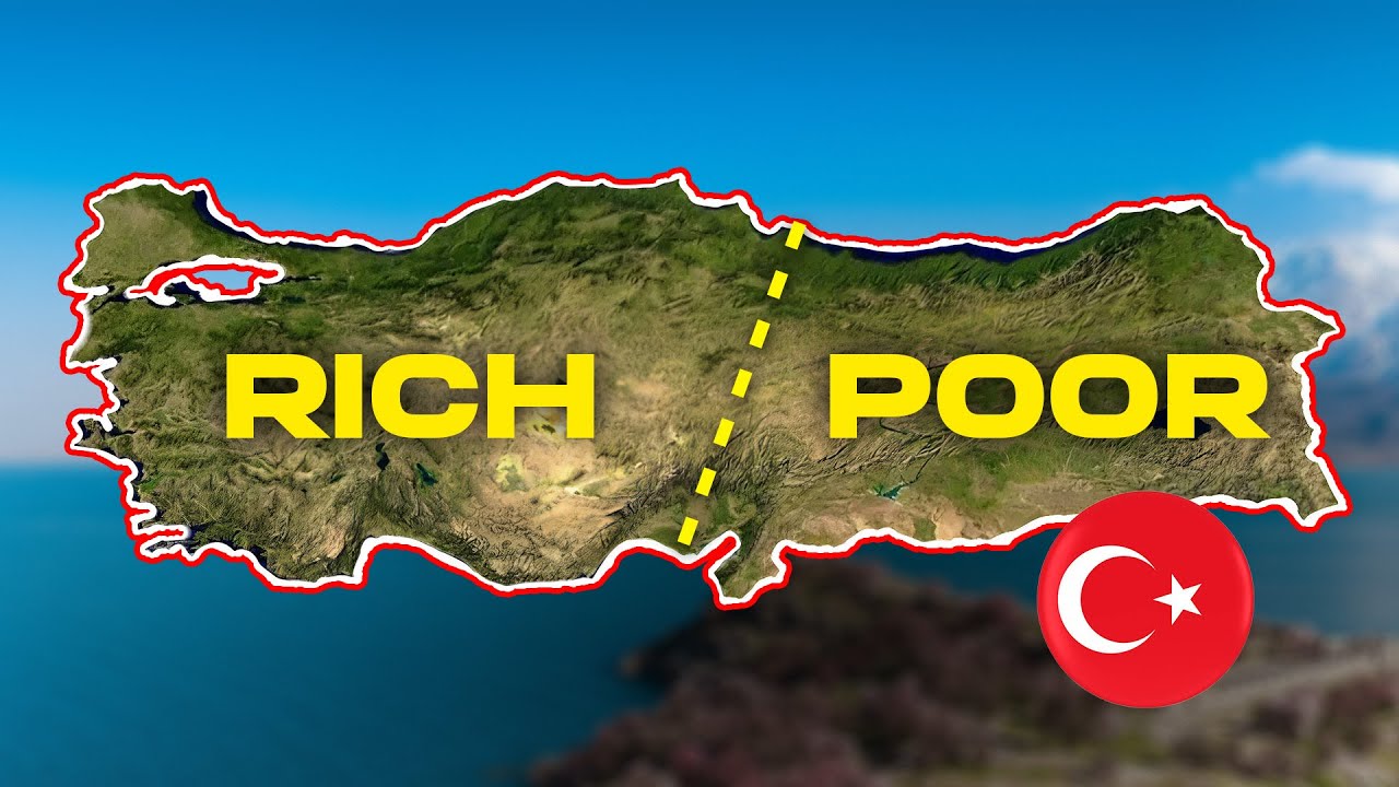 Turkey's Wealth Gap - West vs East