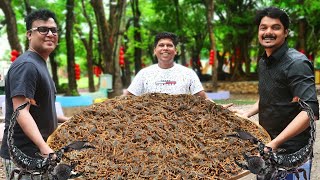 SCORPION CHILLI | Yummy Scorpion Fry Recipe | Cooking In China