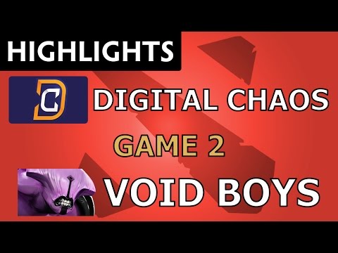 Digital Chaos vs Void Boys [Game 2] Dota 2 Canada Cup Season 7 - Dota Highlights