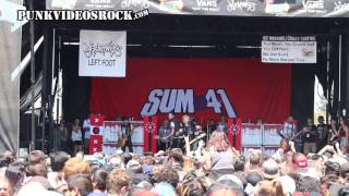 Sum 41 Perform New Song “Fake My Own Death” at Vans Warped Tour 2016