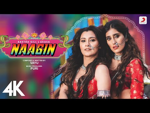 Naagin - Vayu, Aastha Gill, AKASA, Puri | Official Music Video| 4K | #viralvideo
