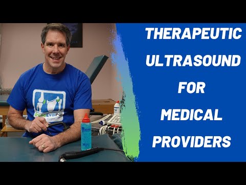 Therapeutic Ultrasound How it works and when to use it Correction below