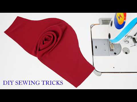 Viral Rose Sleeves Tutorial Sewing. Sewing Tips and Tricks Sleeves Design