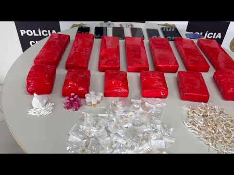 Polícia Civil apreende mais de 10 quilos de maconha em operação no bairro Niterói em Castelo