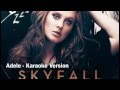 Adele SkyFall Official Karaoke/Instrumental - HQ ...