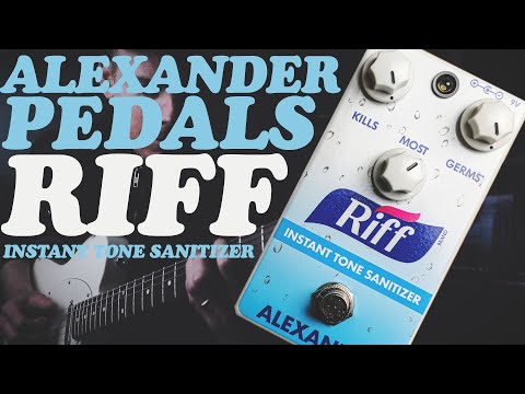 NEW! Alexander Riff Instant Tone Sanitizer - Preamp Boost FREE SHIPPING! image 2