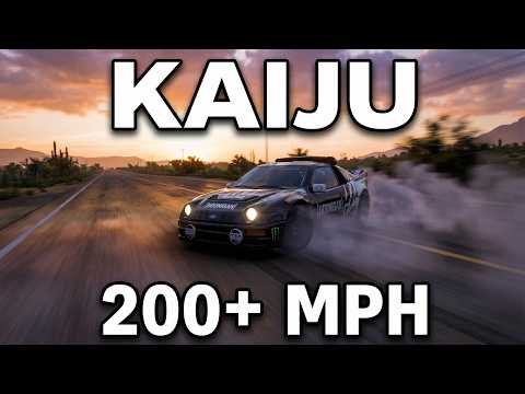 Kaiju Daily Challenge – 200 MPH in Rally Monster (Hoonigan RS200) | FH5