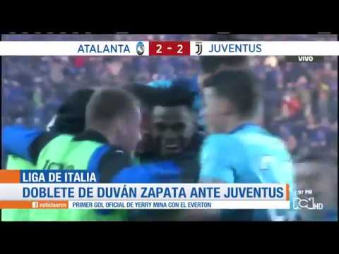 Duván Zapata vs Juventus: doblete del colombiano con Atalanta en Serie A