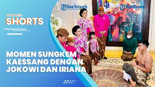Susana Haru Prosesi Sungkem Kaesang Pangarep dengan Jokowi dan Iriana, Sang Ibu Menitikkan Air Mata