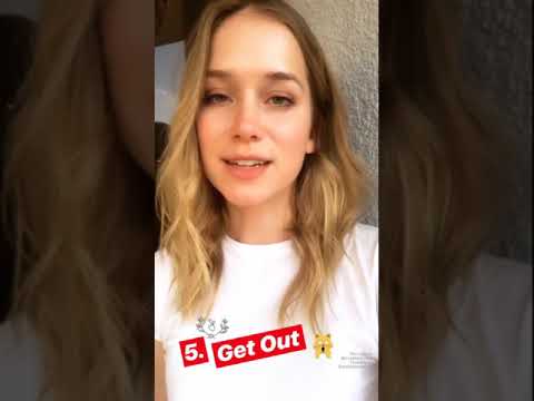 Elizabeth Lail @ IMDb Instagram stories, 26/10/19