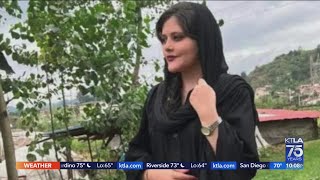 Westwood rallies blame Iranian morality police for 22 year old woman s death Mp4 3GP & Mp3