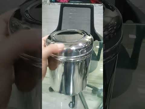 Stainless Steel Round Canister/dabba