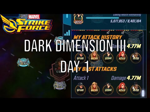 Dark Dimension III - Day 1 - Node 1 - Marvel Strike Force