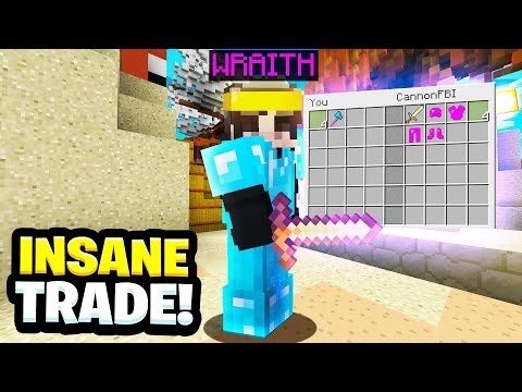 TRADING FOR THE *BEST* GOD-SET ON THE SERVER! *OP* | Minecraft Factions | Minecadia Pirate [4]