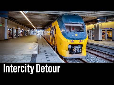 Trein Cabinerit / Utrecht - Schiphol - Rotterdam / VIRM Intercity / Okt 2020