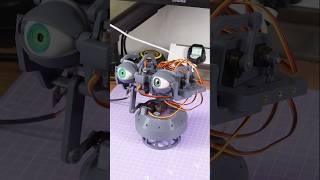Making robots which see with their own eyes #3dprinting #animatronics #robotics
