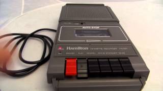 Video thumbnail for Hamilton HA-661-8 cassette recorder player for sale on Ebay! by Dave halverson