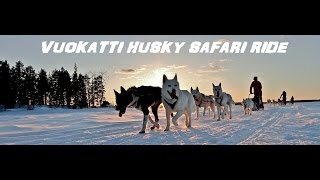 preview picture of video 'Vuokatti Husky Safari'
