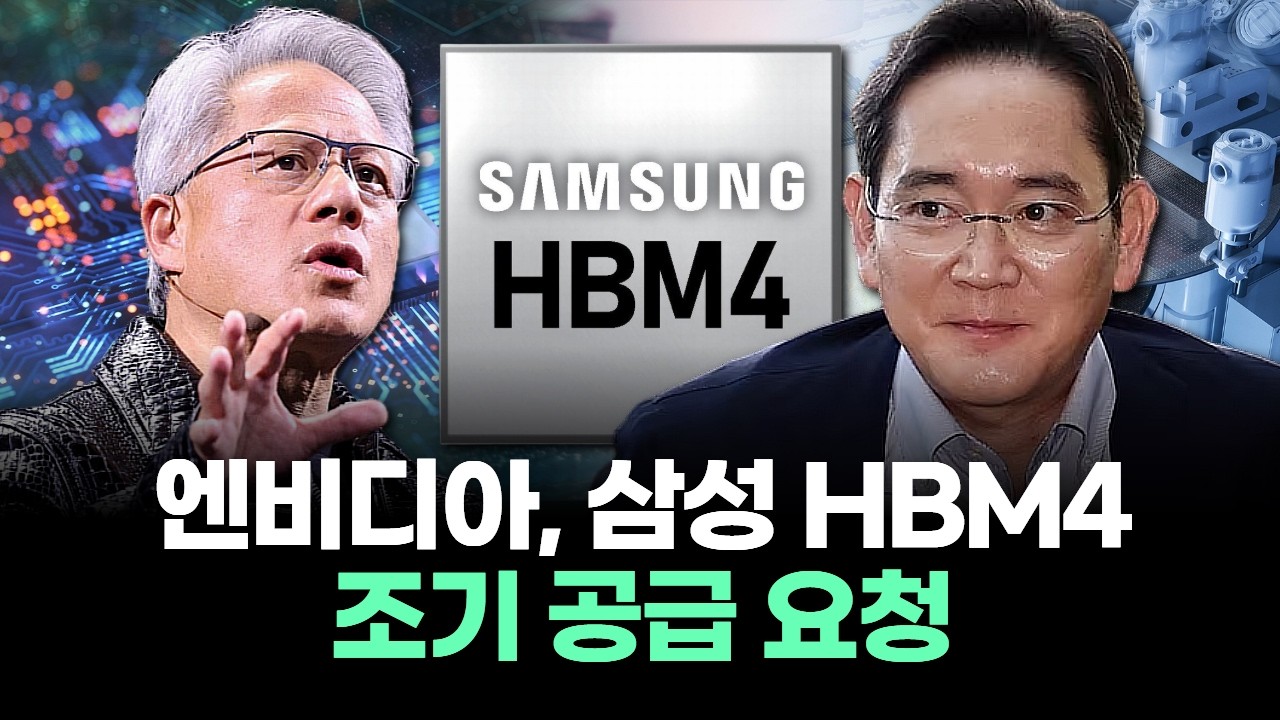 엔비디아, 삼성전자 HBM4 조기 공급 요청