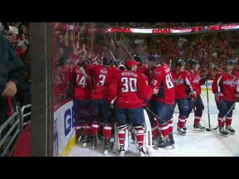 20100207 Pittsburgh Penguins - Washington Capitals 4-5 the OT goal by Knuble, M.