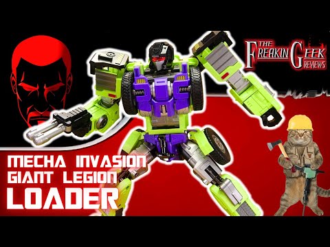 SCOOT-SCOOT! | Mecha Invasion Giant Legion LOADER (Scrapper): EmGo's Transformers Reviews N' Stuff