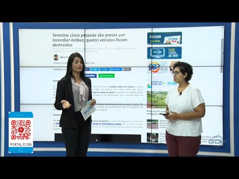 Notícias do Portal O Dia no programa Bom Dia News 18 04 2023