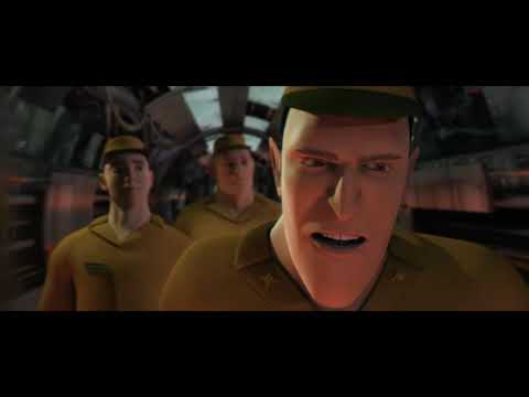 Battle for Terra, clip - General Mertenez A. Hemmer in council and strolling.