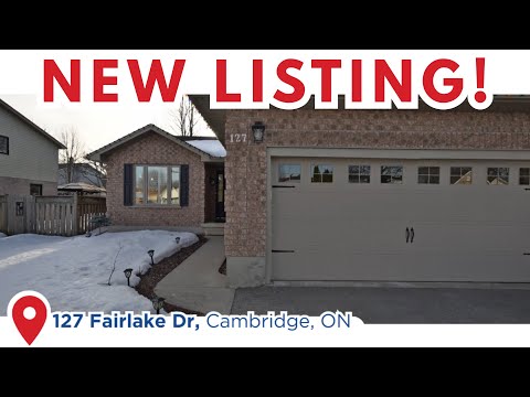 🏡✨ Stunning West Galt Bungalow for Sale | 127 Fairlake Dr, Cambridge | $799,900