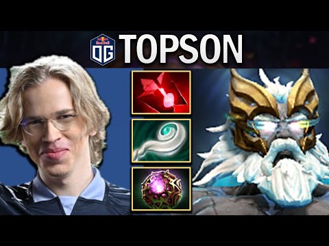 OG.TOPSON ZEUS WITH BLOODSTONE-OCTARINE - DOTA 2 7.30 GAMEPLAY