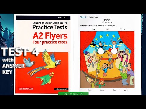 Flyers OXFORD Four Practice Tests - Listening Test 4 | Lớp Học Thầy Mol