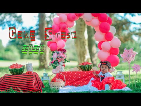 Aharsha's Cake smash 2020 I Blueink Productions