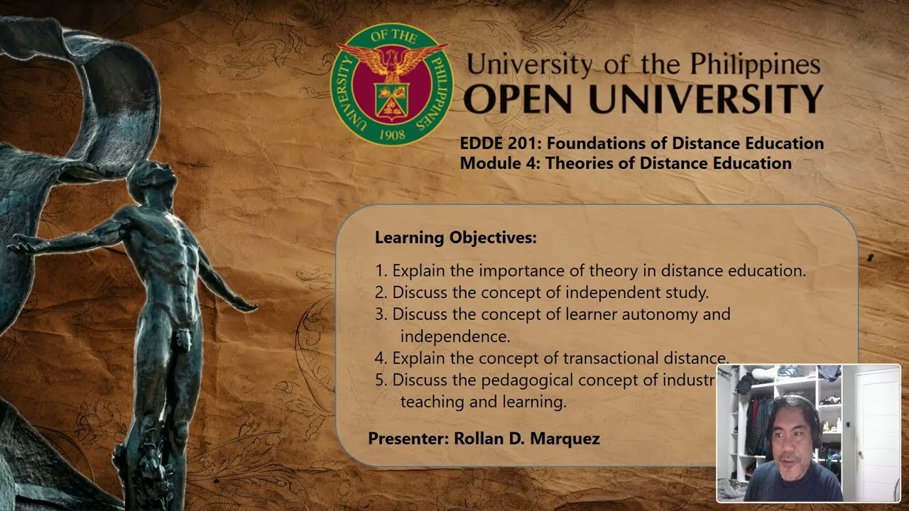 Module 4: Theories of Distance Education