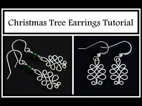 Easy Jewelry Tutorial : Celtic Christmas Tree : Holiday DIY Wire Wrapped Jewelry