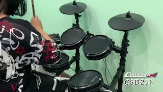Video thumbnail for Carlsbro electronic drum kit CSD25M - Electronic Kit by A5 Channel