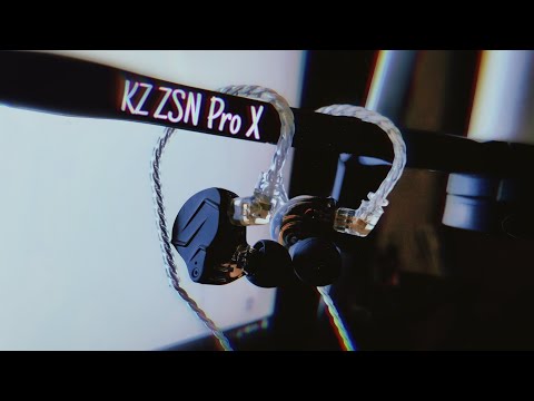 Unboxing and first impressions of the KZ ZSN Pro X
