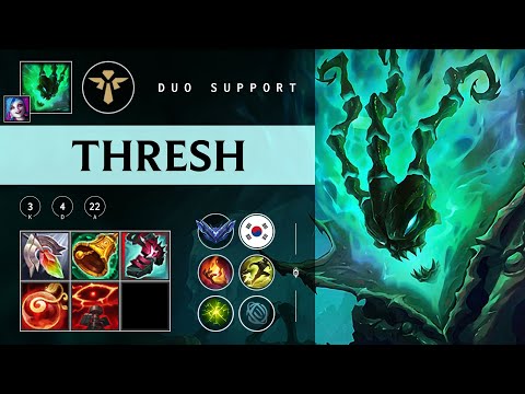 Thresh Support vs Twisted Fate - KR Diamond Patch 25.22
