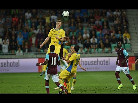 3. krog kvalifikacij za UEL: Domžale - West Ham United 2:1 (1:1)