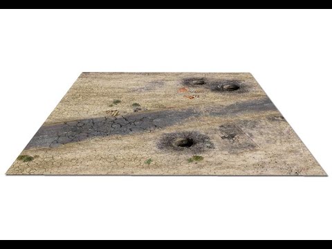 My First Tabletop Battle Mat is Here!!! GAME ON!!!