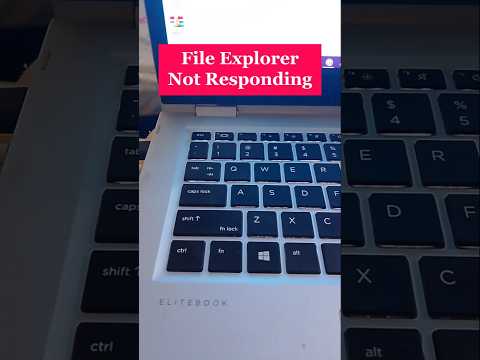 File Explorer Not Responding Windows #shorts #fileexplorer #windows #trending #2025 #tricks