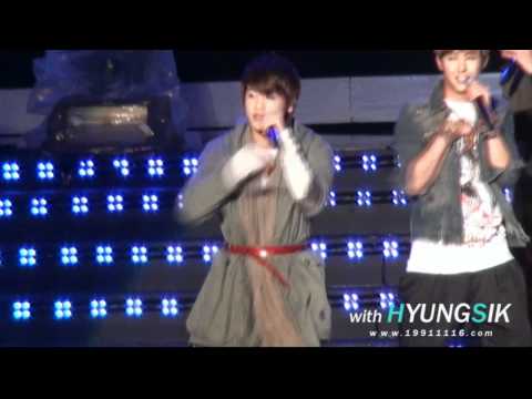 [FANCAM] 100828 ZE:A Hyungsik @ Let's Start Concert