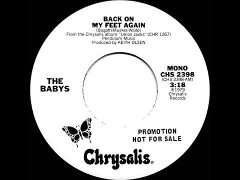 1980 The Babys - Back On My Feet Again (mono radio promo 45)