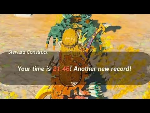 1st Valor Island Speedrun (21.46s) - Tears of the Kingdom