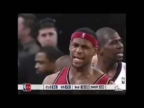 LeBron James vs Golden State Warriors 1.15.2004 Highlights