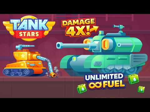 Tank Star Unlimited Fuel High Damage  Over Powered AI Tank Update