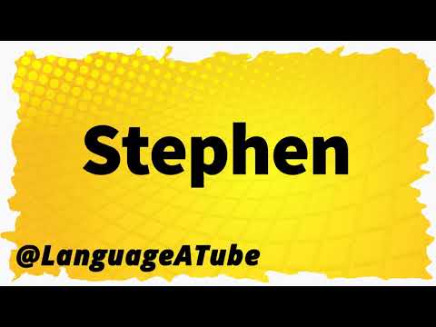 Stephen Pronunciation ⚡️ How To Pronounce Stephen!