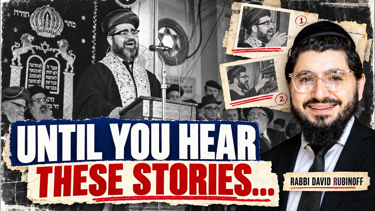 Rav Ovadia’s Greatness Was Beyond What We Saw | Rabbi David Rubinoff