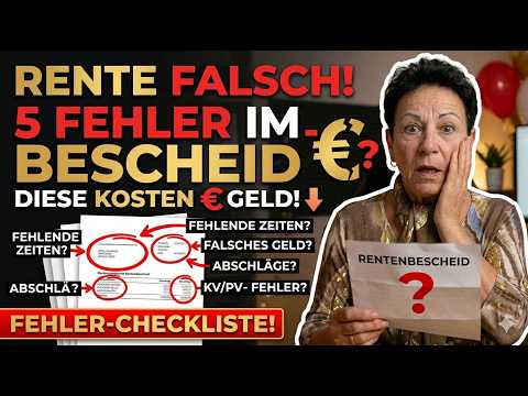 Check your pension statement: 5 mistakes that will cost you money