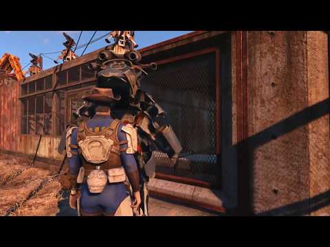 Fallout 4 Player home and bridge to the castle (spectacle island)