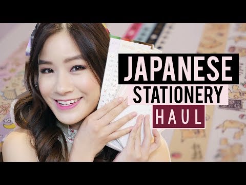 JAPANESE / KOREAN Stationery Haul | BACK TO SCHOOL SHOPPING
