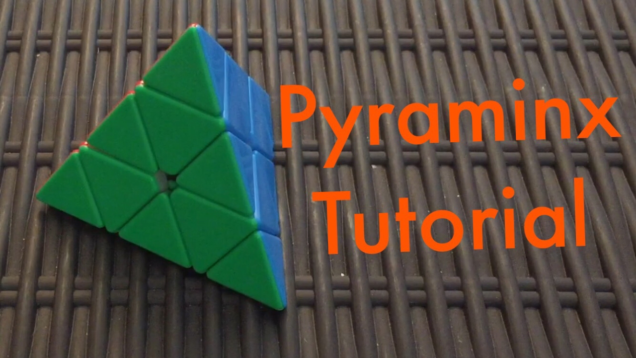 Pyraminx Tutorial 5-Algorithm Method